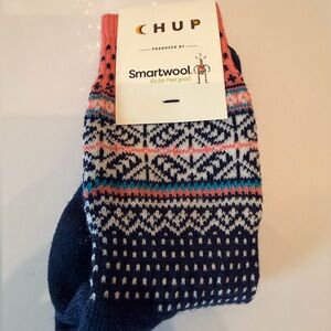 Smartwool x CHUP Wool Crew Socks Fair Isle Nordic Women M NWT J.Crew